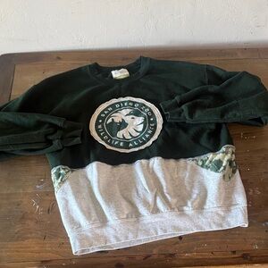 San Diego Zoo Tie Dye Sweatshirt L